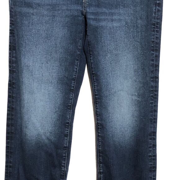 American Eagle Jeans Mens 30 30 Blue Original Bootcut Dark Wash Denim Airflex+ - Picture 4 of 12